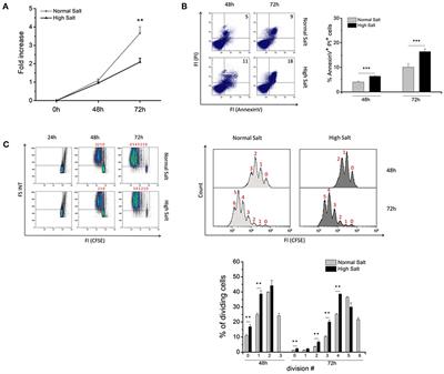 The Impact of Hyperosmolality on Activation and Differentiation of B Lymphoid Cells